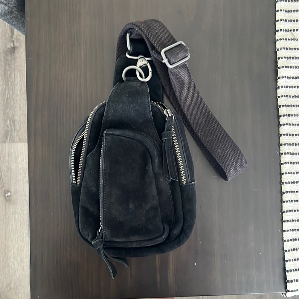 Free People - Suede Sling Bag